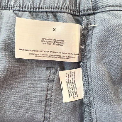 Gloria Vanderbilt Ladies Blue Utility Short Size S Zipper Pockets