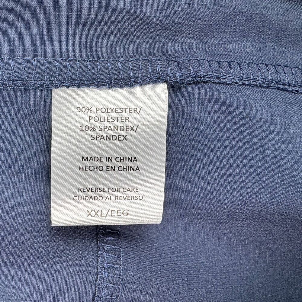 Pacific Trail Woman's Shorts Sz XXL Blue 3  Pockets Elastic Waist
