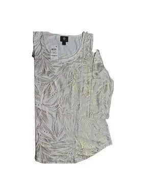 JM Collection Women Top Sz XS Scoop Neck Cold Shoulder Long Sleeve
