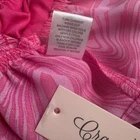 Crave Fame Women Size Small Blouse Pink Peplum Long Sleeve NWT