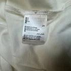 Karen Scott Women Top Sz S White Metallic Beads Tied Short Sleeves Round Neck