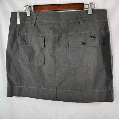 ORAGE Skiwear Casual Cotton Skirt Size 11/12 Dark Gray