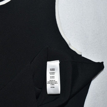 Petite Sophisticate Women Sz M Tank Top Size S Black Round Neck Sleeveless