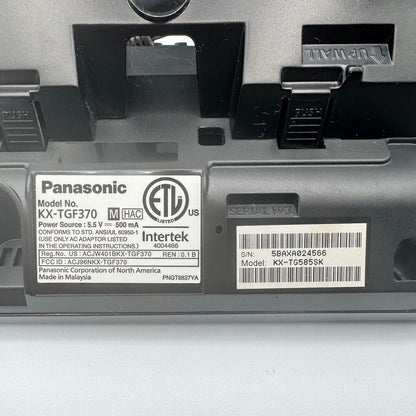Panasonic KXTGF370M KX-TG585S Landline Telephone Answering Machine Bluetooth