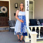 Darn Good Yarn Women's Recycled Sari Wrap Skirt Reversible Boho