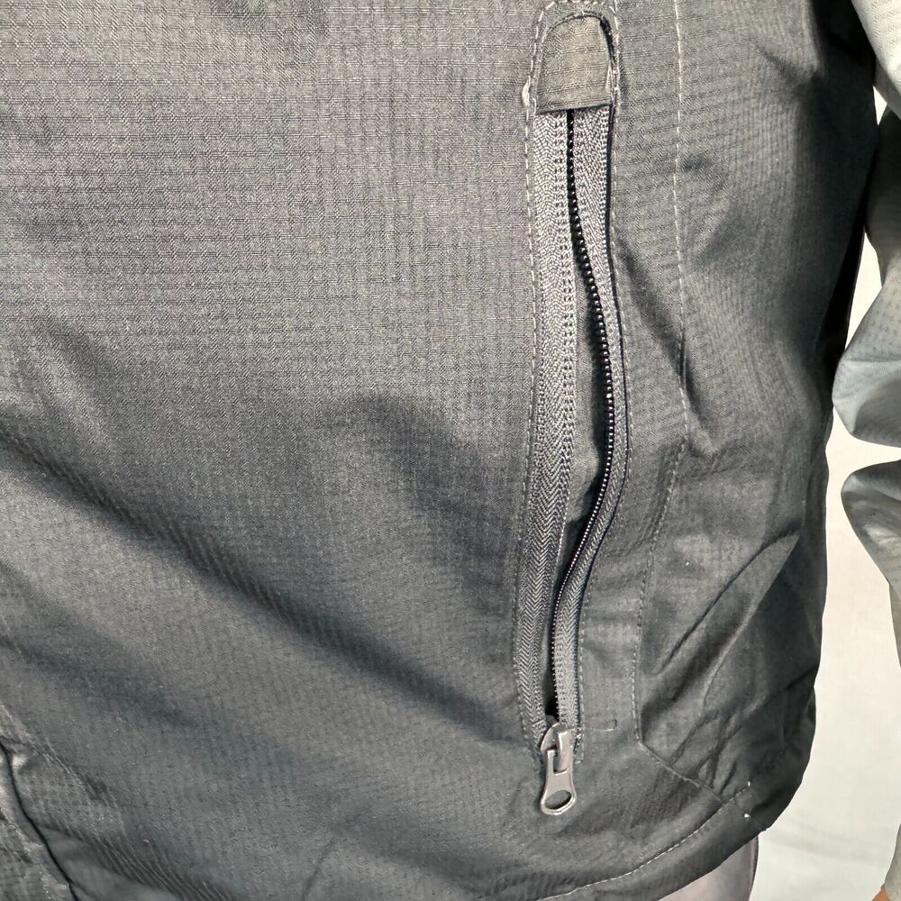 Xersion Snow Jacket Men Sz XL Waterproof Black Charcoal Gray
