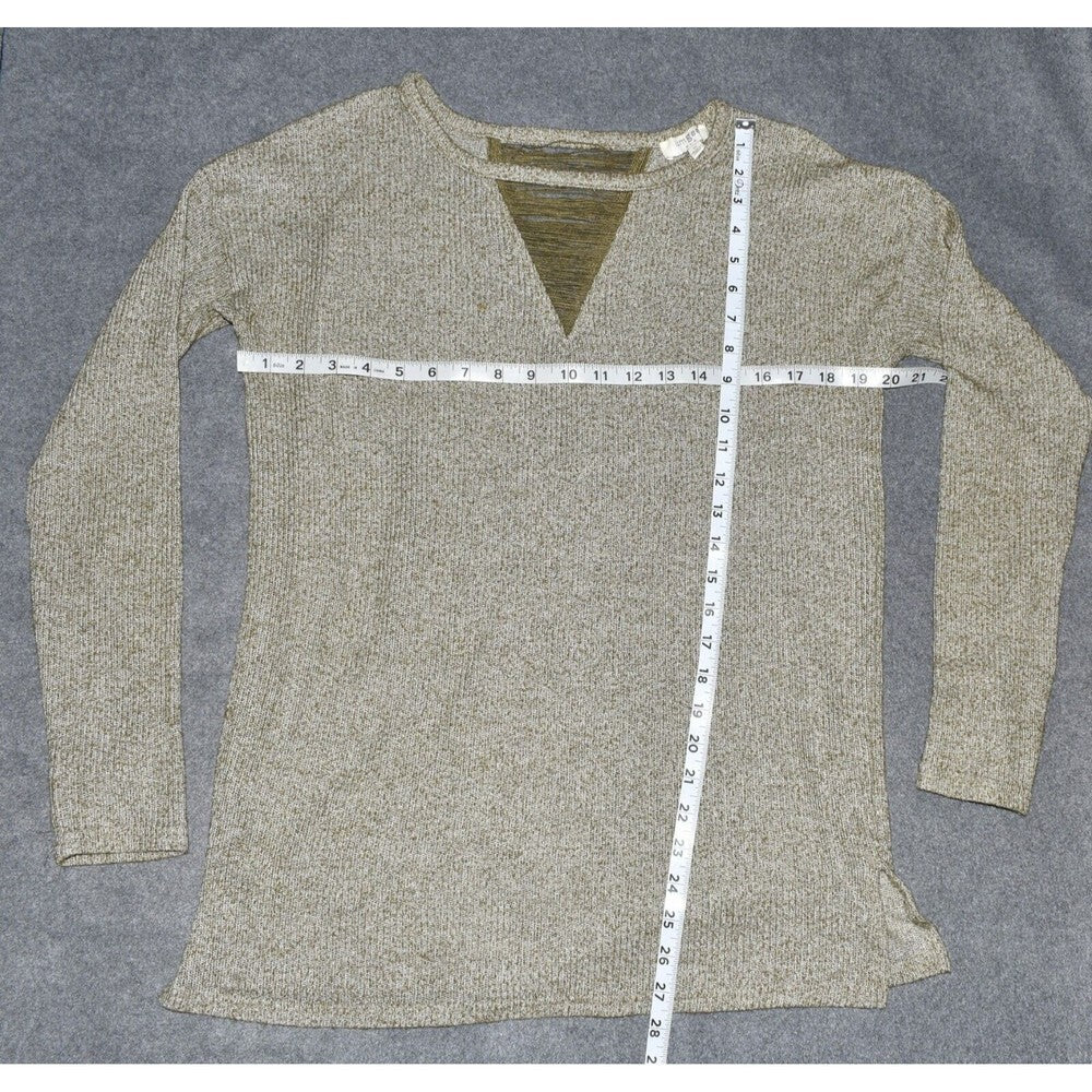 Umgee Womens Sweater  Olive Green Lightweight - Size Medium