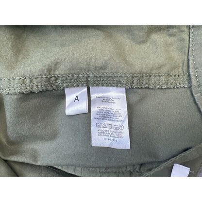 Ann Taylor Weekend Straight Pants Sz 10P Olive Green Business Casual Chino
