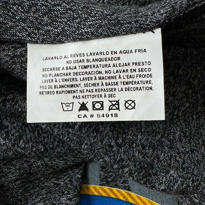 Camiseta de baloncesto Golden Warriors, talla 2XL, color gris, manga corta