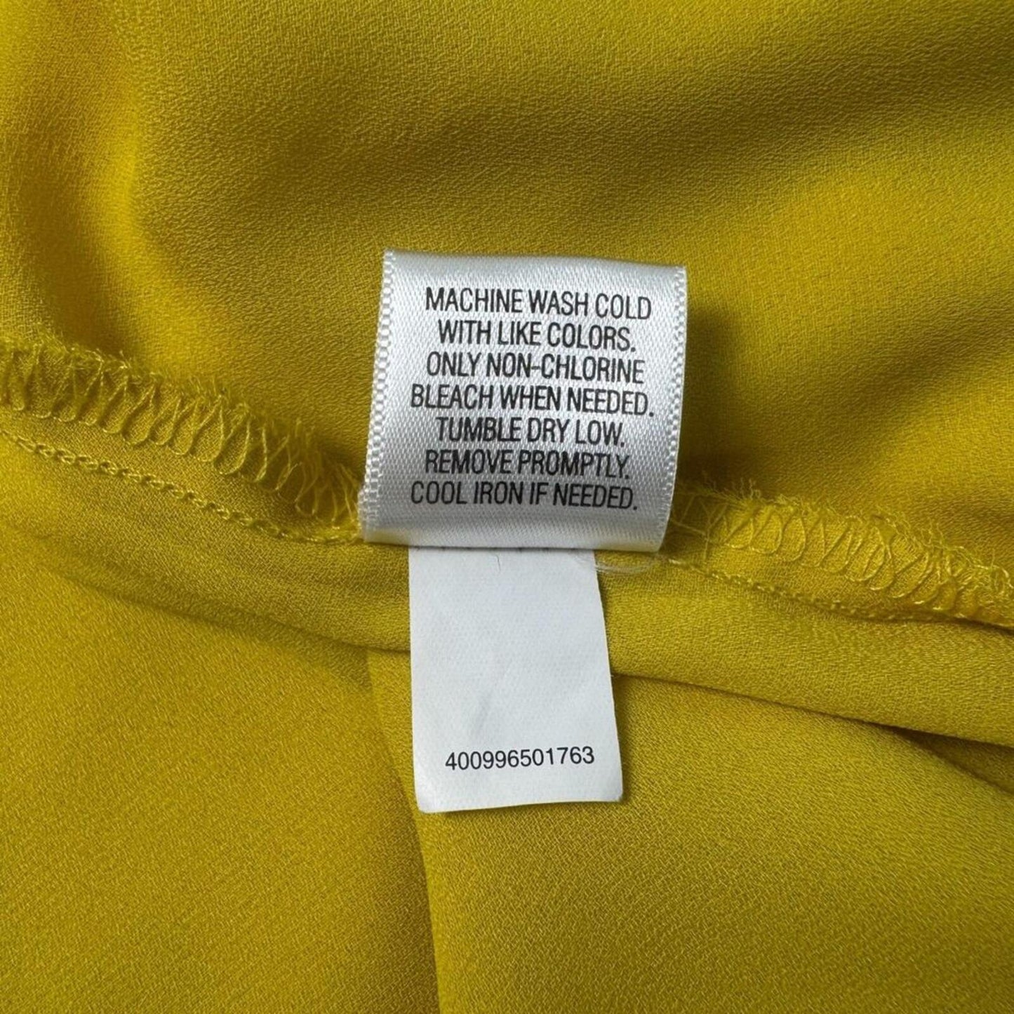 Apt 9 Women Sz S  Sheer Top Solid Yellow Adjustable Spaghetti Strap Chiffon