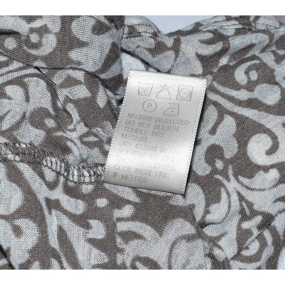 Aventura women's top taupe pullover long sleeve - Size M