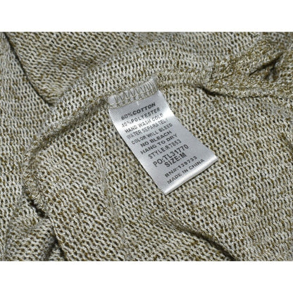 Umgee Womens Sweater  Olive Green Lightweight - Size Medium