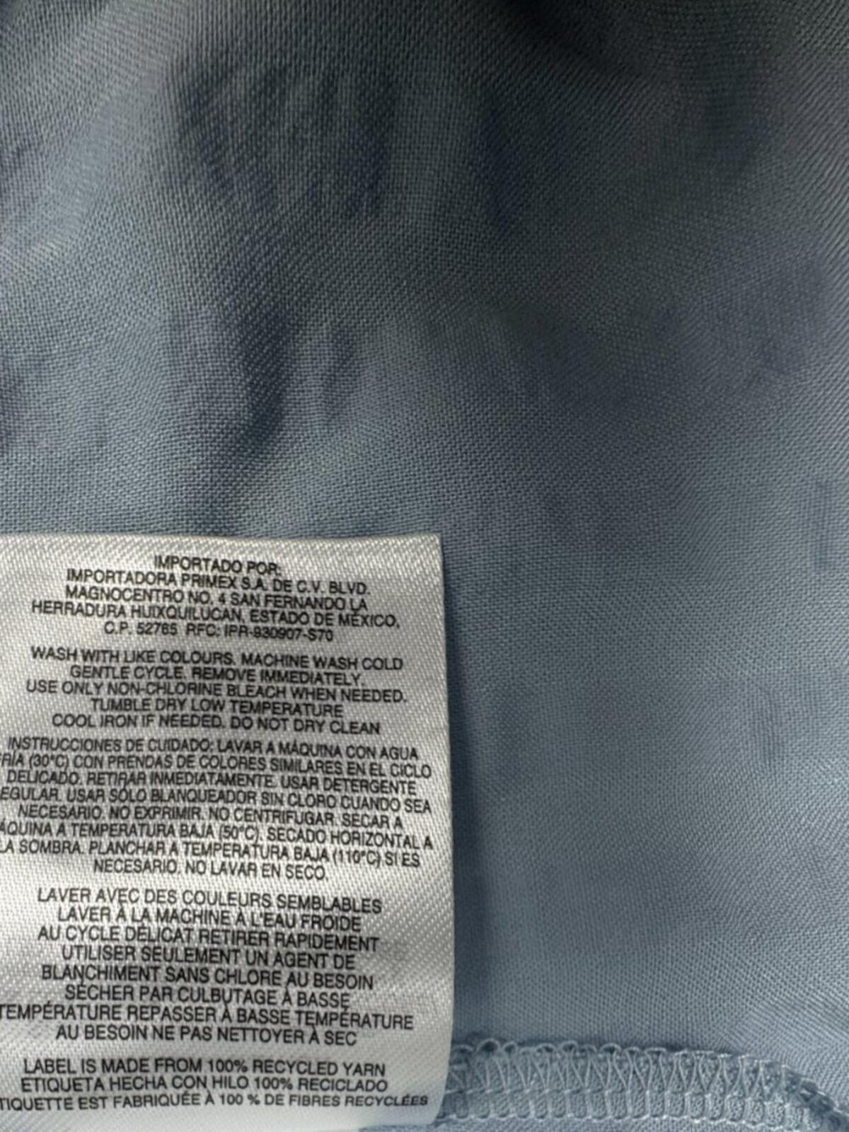 NWT Modern Ambition Blue Sleeveless Textured Blouse XXL B2254