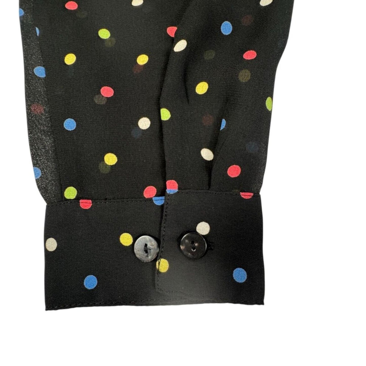 Liz Baker Women's 2-Piece Set Size 16W Black Polka Dot Blouse and Tank NWOT