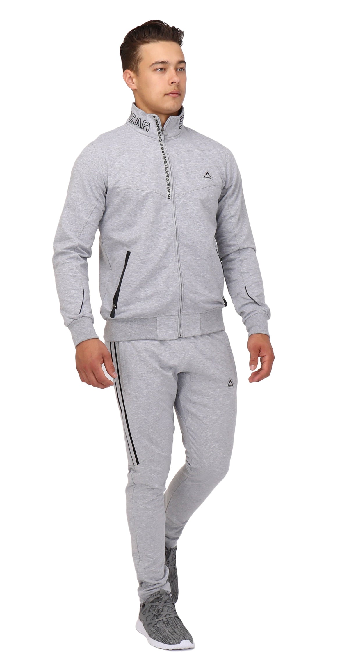SCR Sportswear Men's All-Day Comfort Full Zip Sweatshirt