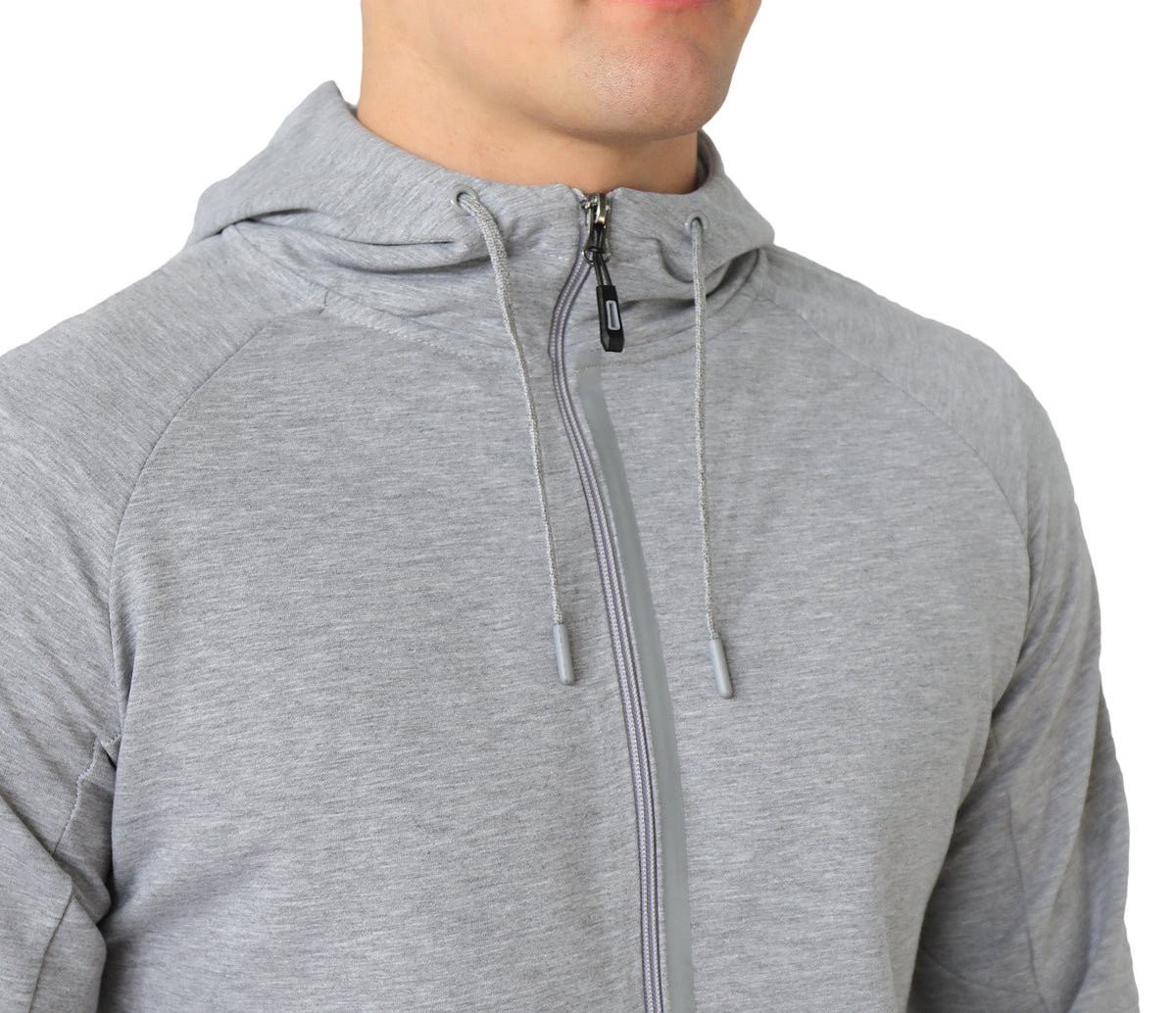 SCR Sportswear Men's All-Day Comfort Full-Zip Hooded Sweatshirt
