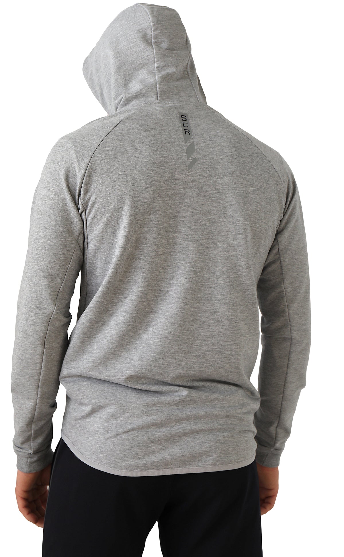 SCR Sportswear Men's All-Day Comfort Full-Zip Hooded Sweatshirt