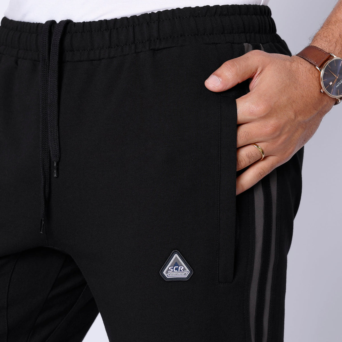 SCR Sportswear Men's Ultimate Flex Straight-Leg Athletic Sweatpants