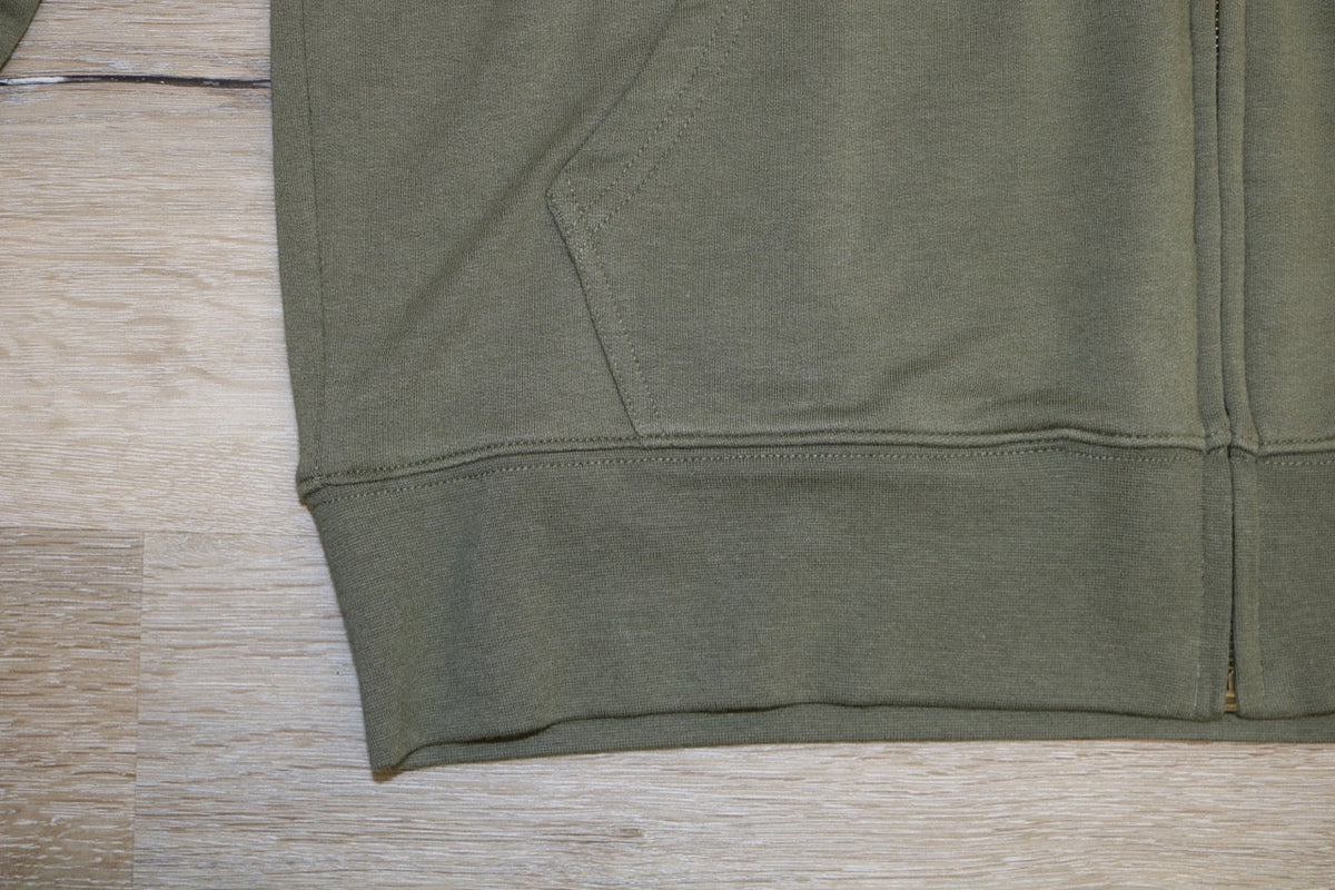 Spun Bamboo Men's Eco-Smart Bamboo Viscose Full-Zip Hoodie