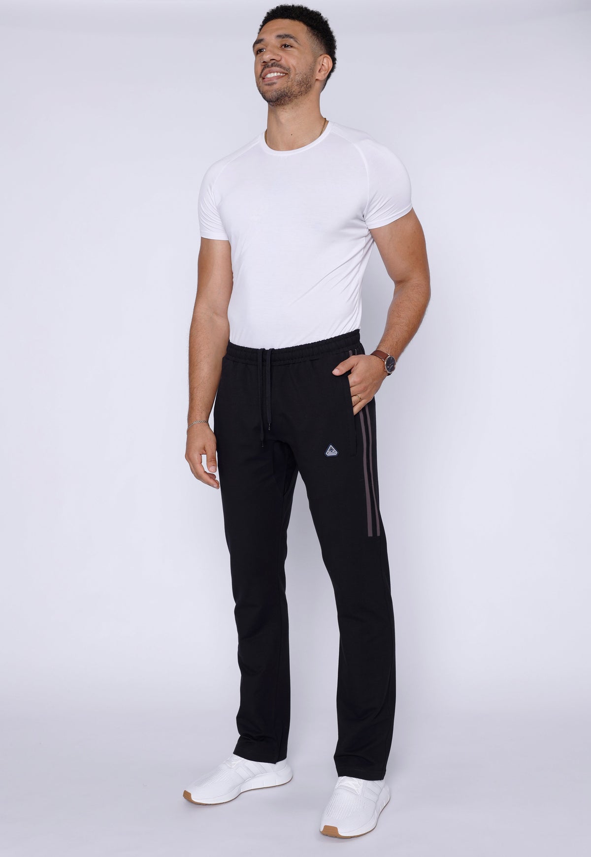 SCR Sportswear Men's Ultimate Flex Straight-Leg Athletic Sweatpants