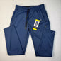 Spyder Active Men Sz S Joggers Blue Pants Tapered Leg side zipper pockets NWT