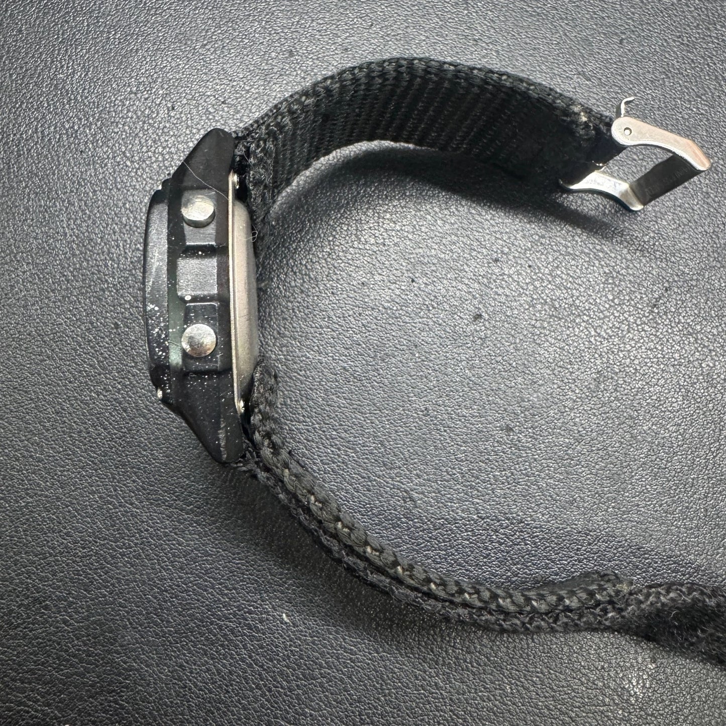 Freestyle Shark Performance Timing 706 Digital Watch Black Nylon Strap Runs