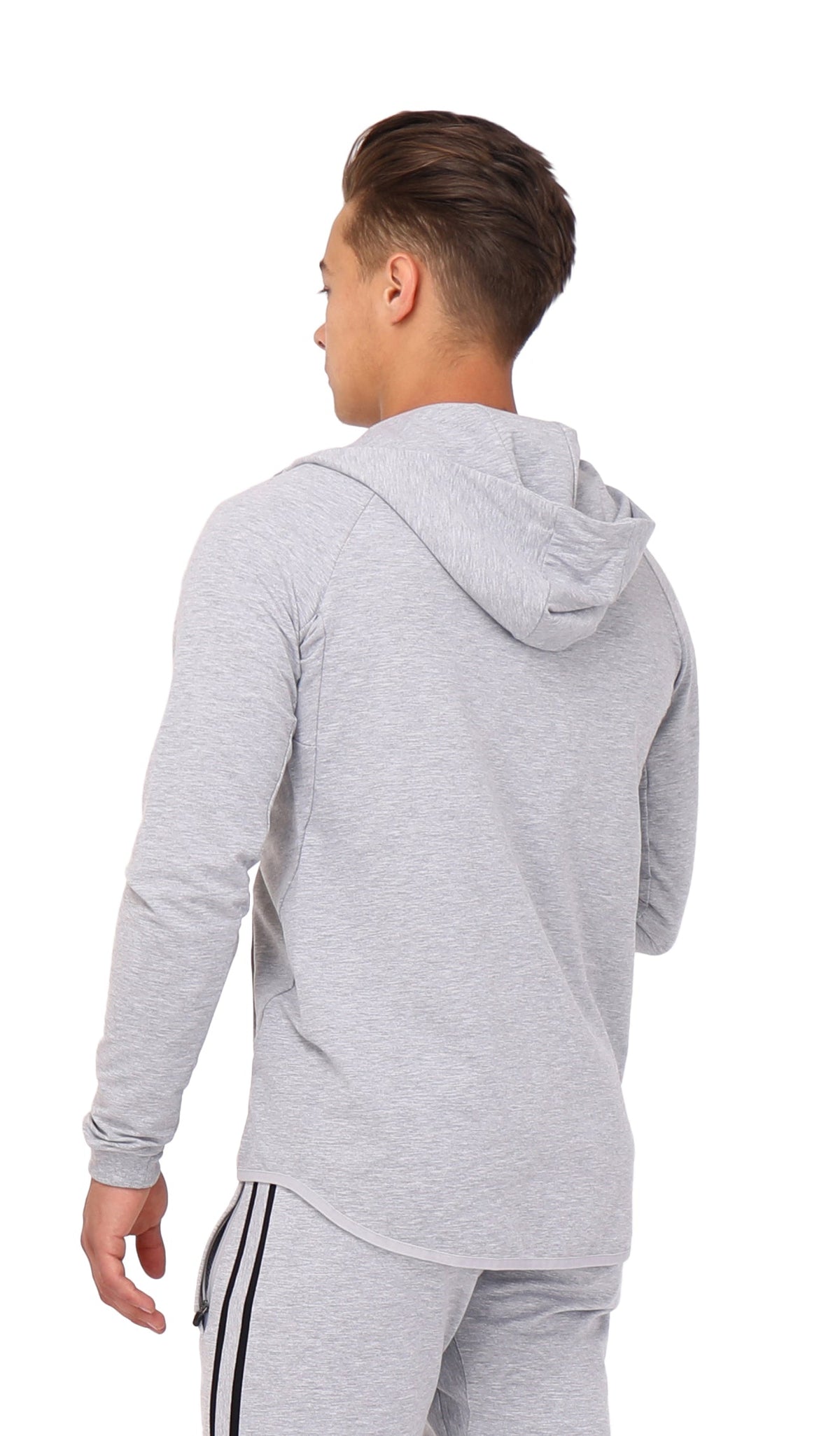 SCR Sportswear Men's All-Day Comfort Full-Zip Hooded Sweatshirt